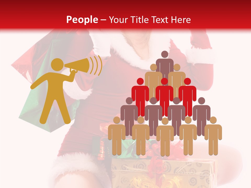 Teeth Shopping Enjoy PowerPoint Template