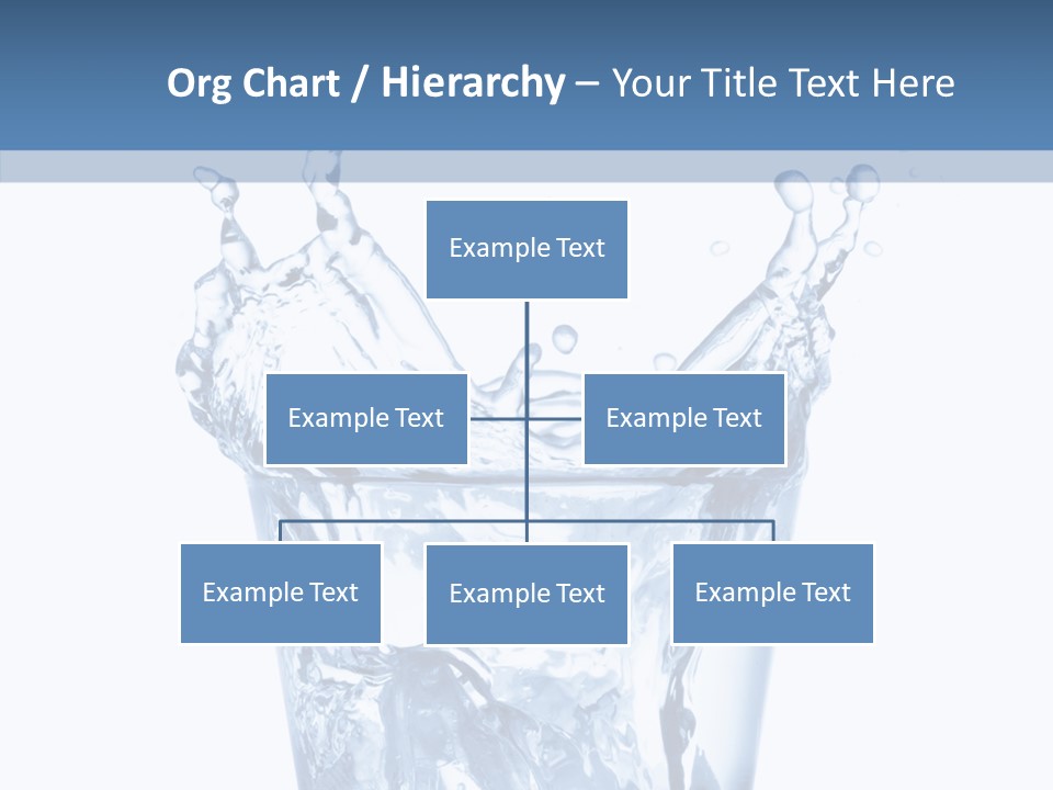 Spray Cube Drop PowerPoint Template