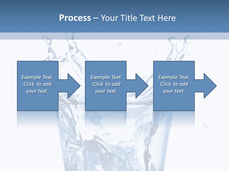 Spray Cube Drop PowerPoint Template