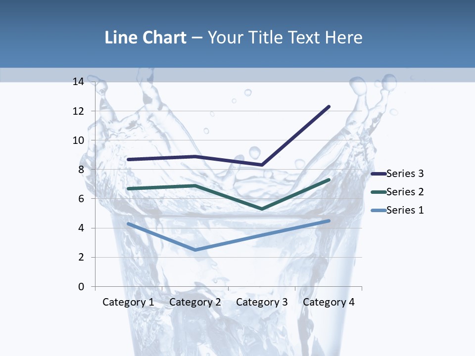 Spray Cube Drop PowerPoint Template