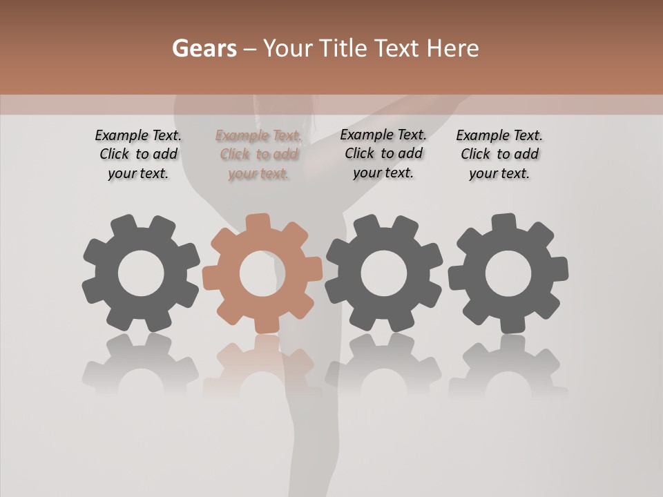 Body Black Exercise PowerPoint Template