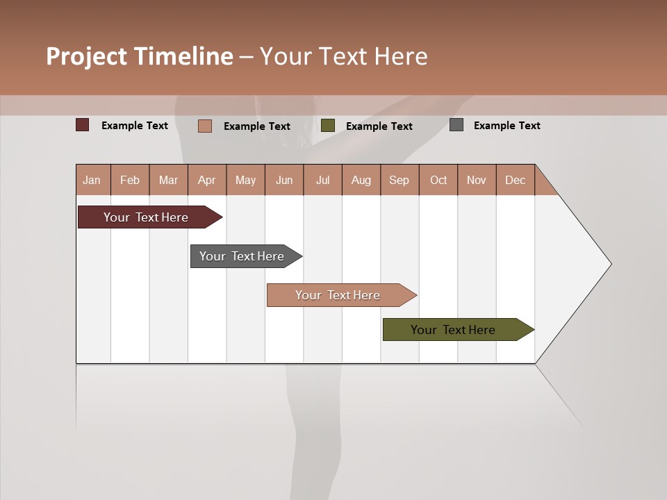 Body Black Exercise PowerPoint Template