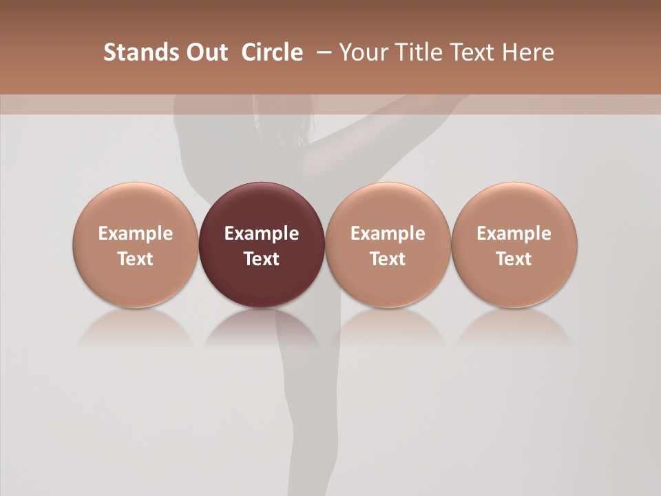 Body Black Exercise PowerPoint Template