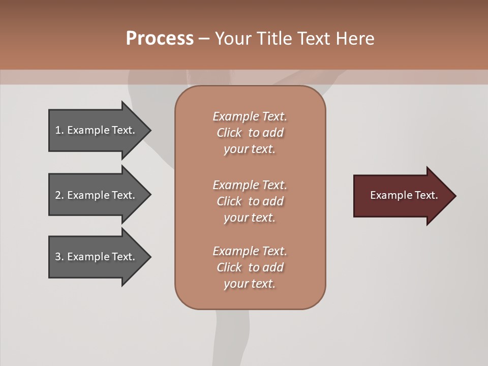 Body Black Exercise PowerPoint Template