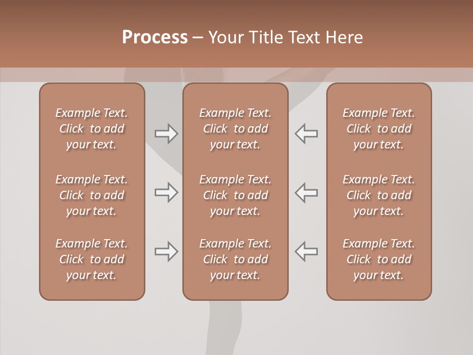 Body Black Exercise PowerPoint Template