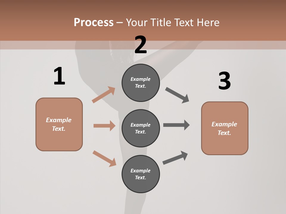 Body Black Exercise PowerPoint Template