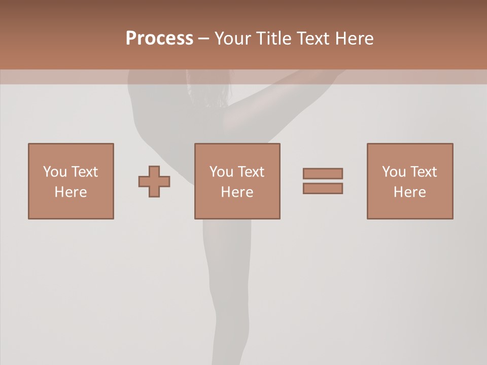 Body Black Exercise PowerPoint Template