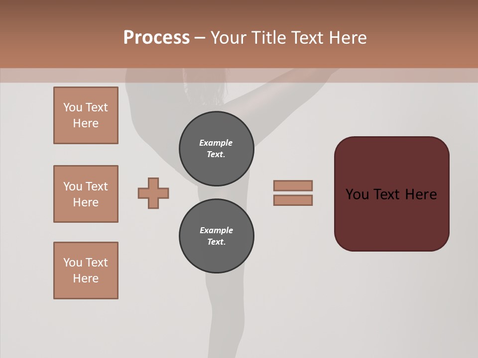Body Black Exercise PowerPoint Template