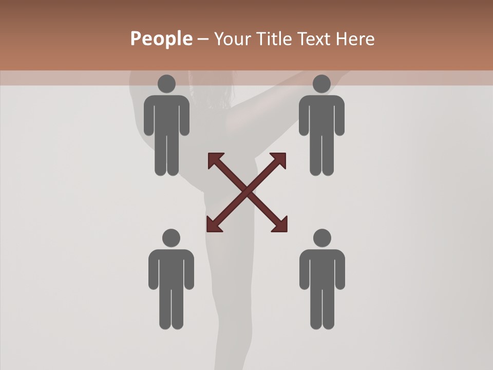 Body Black Exercise PowerPoint Template