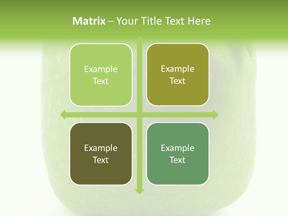Freshness Delicious Green PowerPoint Template
