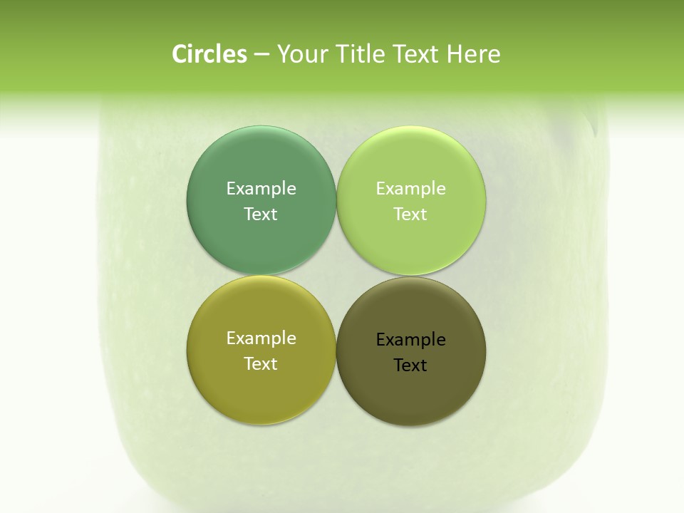 Freshness Delicious Green PowerPoint Template