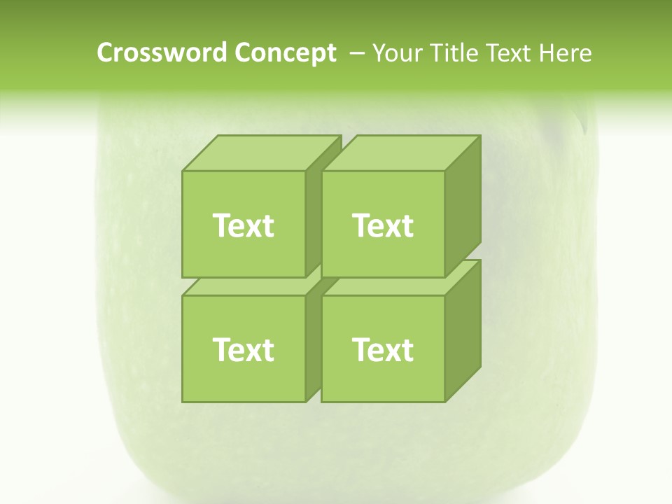 Freshness Delicious Green PowerPoint Template