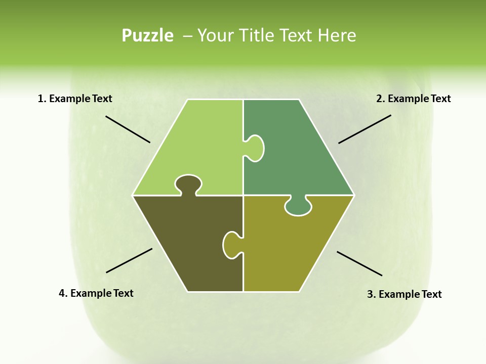 Freshness Delicious Green PowerPoint Template