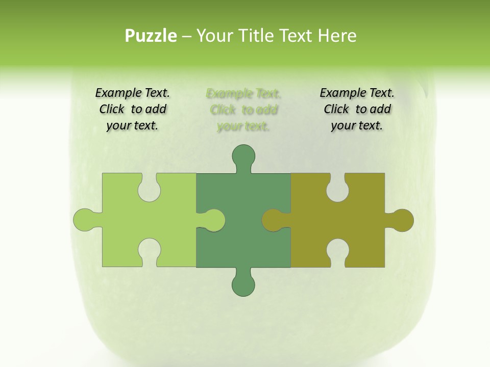 Freshness Delicious Green PowerPoint Template