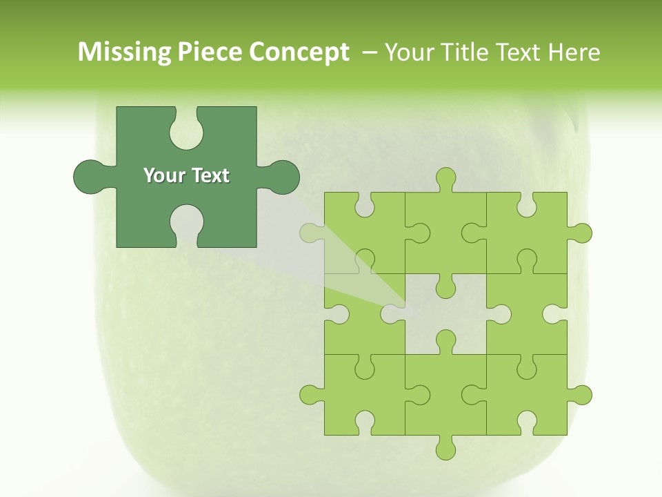 Freshness Delicious Green PowerPoint Template