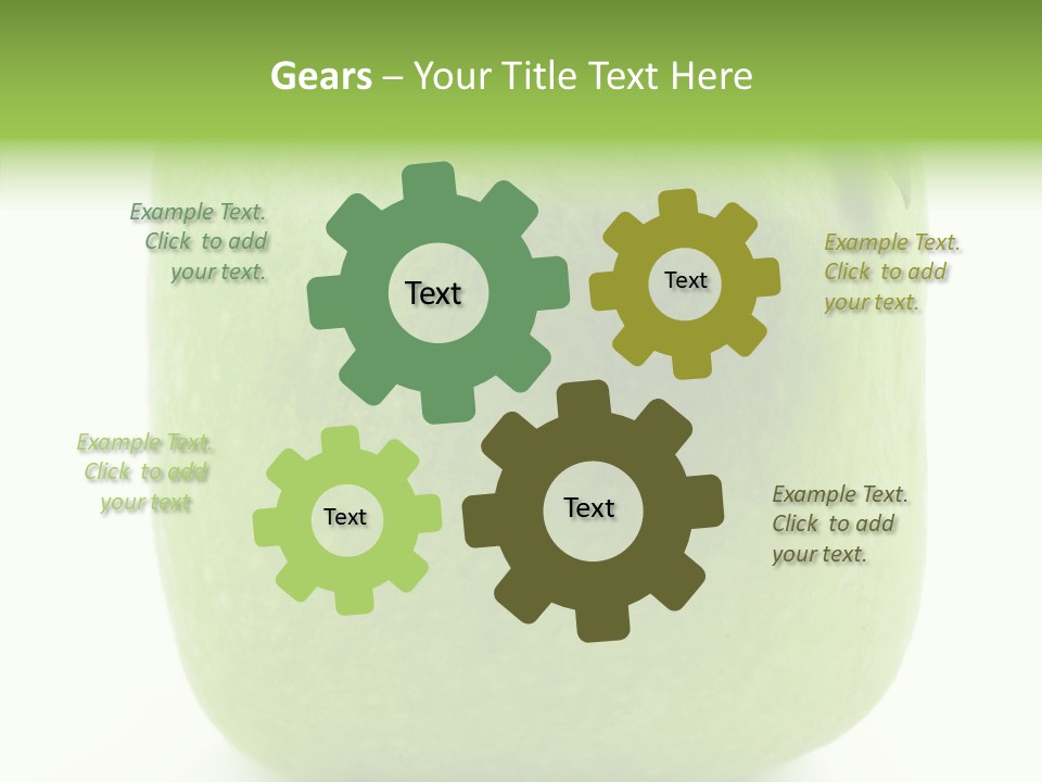 Freshness Delicious Green PowerPoint Template