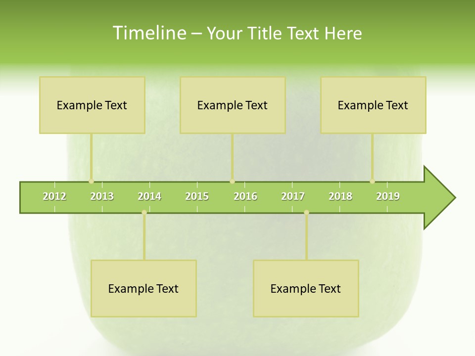 Freshness Delicious Green PowerPoint Template