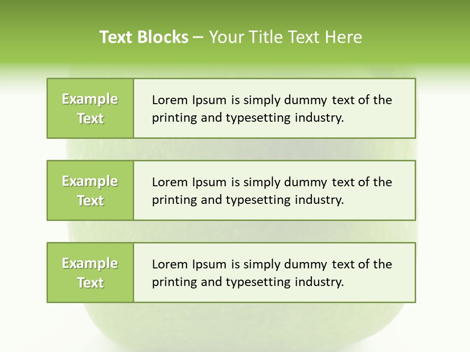 Freshness Delicious Green PowerPoint Template