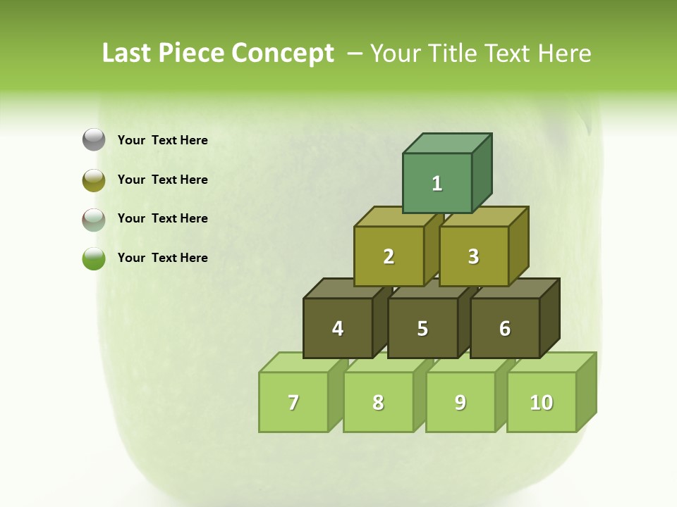 Freshness Delicious Green PowerPoint Template