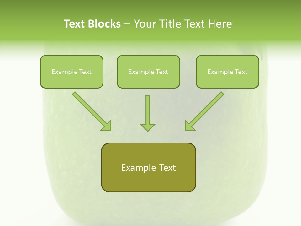 Freshness Delicious Green PowerPoint Template