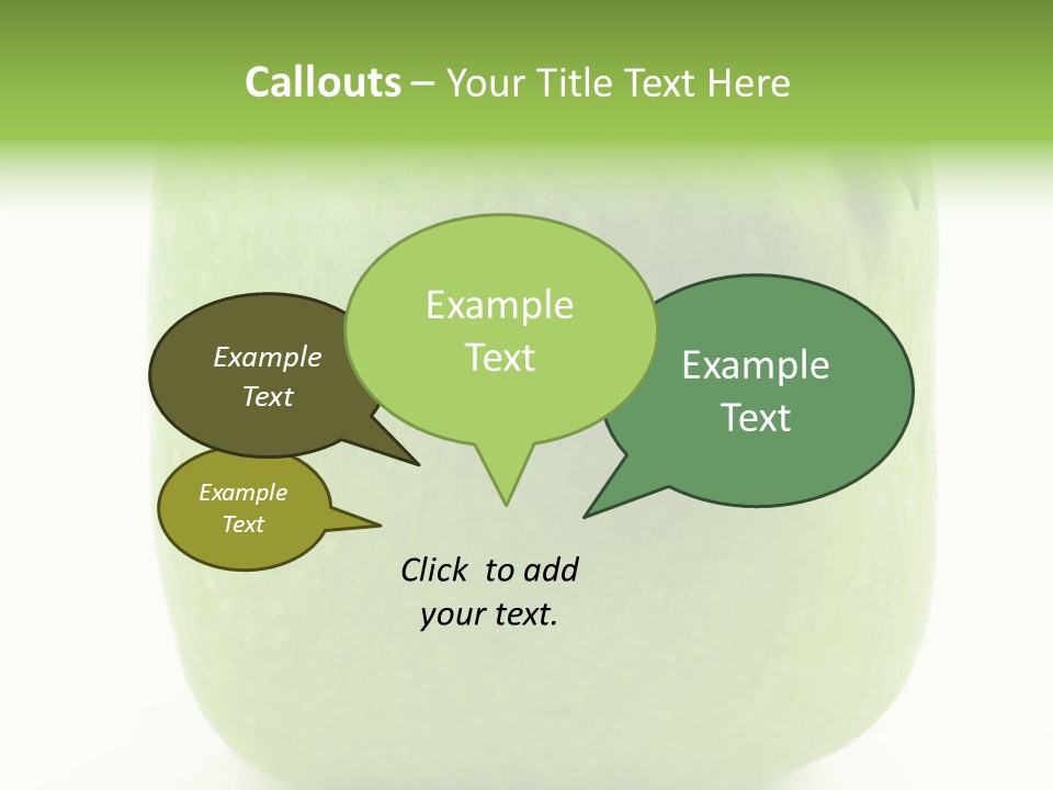 Freshness Delicious Green PowerPoint Template