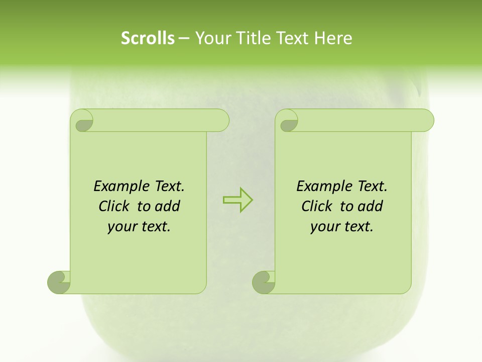 Freshness Delicious Green PowerPoint Template