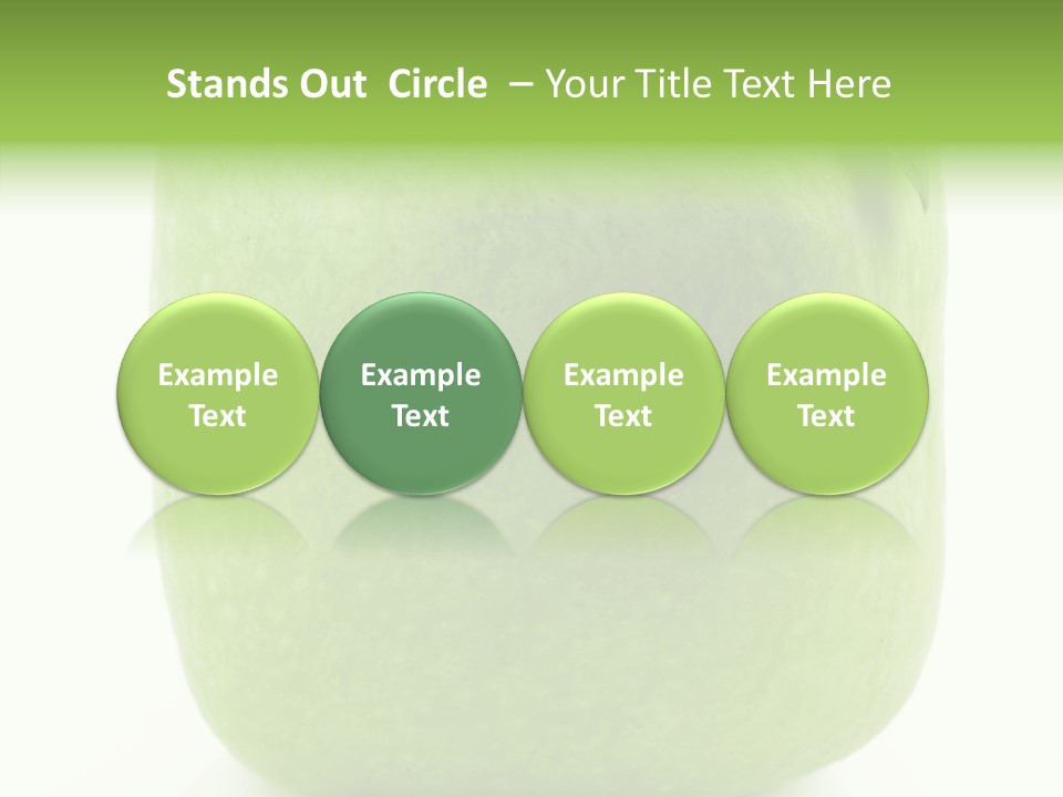 Freshness Delicious Green PowerPoint Template