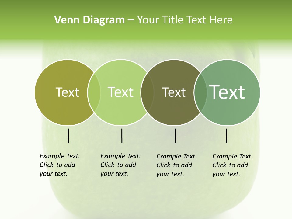 Freshness Delicious Green PowerPoint Template