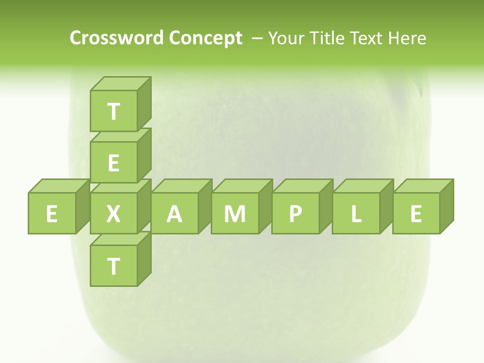 Freshness Delicious Green PowerPoint Template