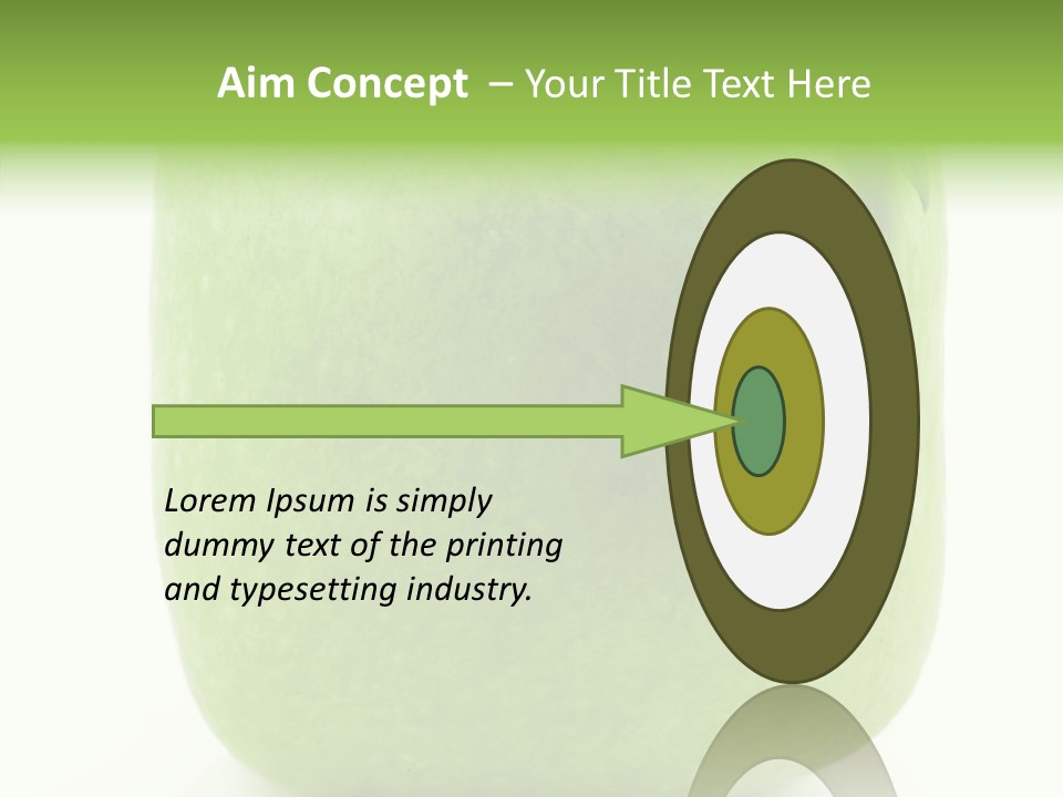 Freshness Delicious Green PowerPoint Template