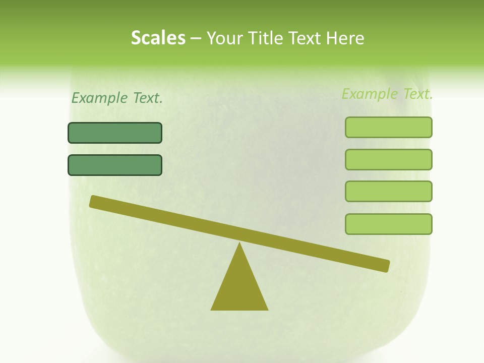 Freshness Delicious Green PowerPoint Template
