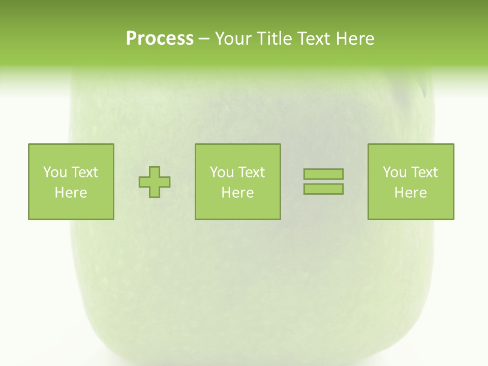 Freshness Delicious Green PowerPoint Template