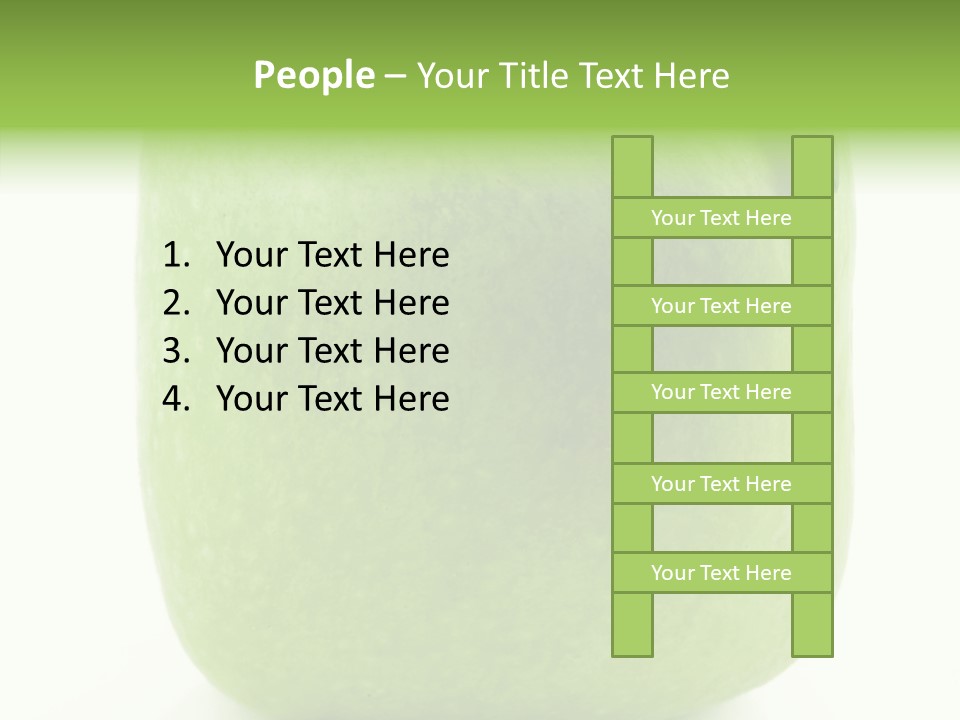 Freshness Delicious Green PowerPoint Template