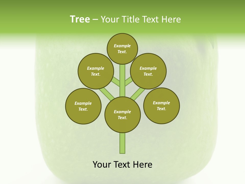 Freshness Delicious Green PowerPoint Template