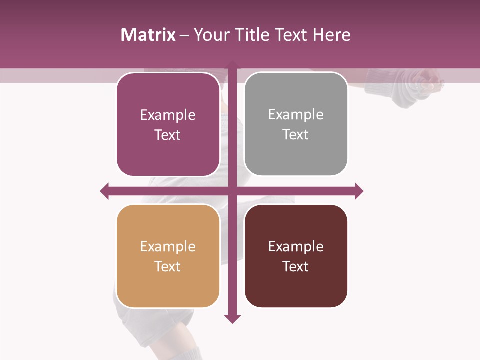 Style Moving Exercizing PowerPoint Template