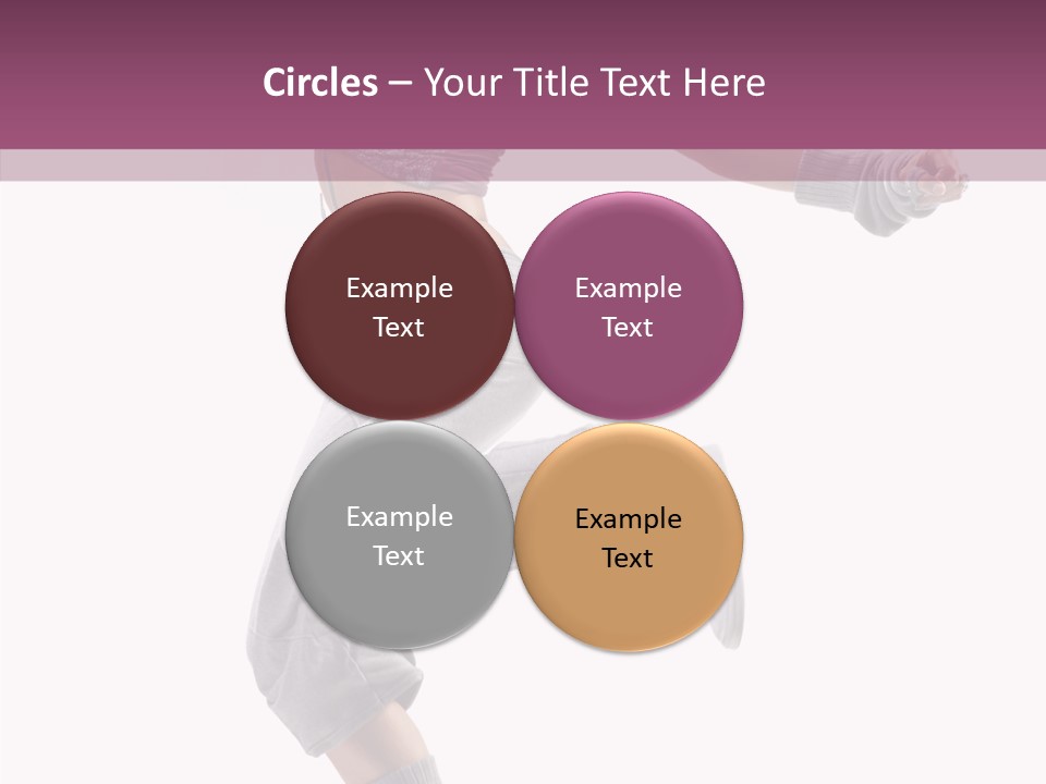 Style Moving Exercizing PowerPoint Template
