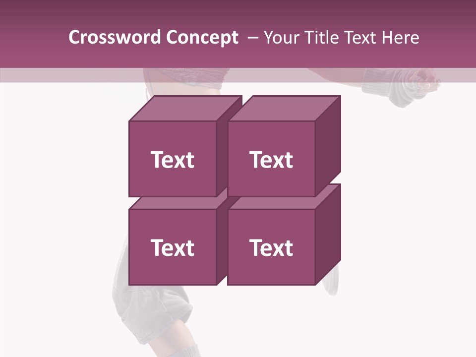 Style Moving Exercizing PowerPoint Template