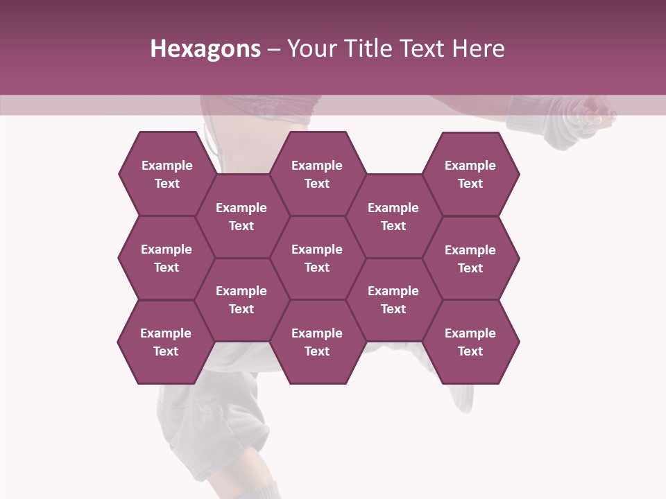 Style Moving Exercizing PowerPoint Template