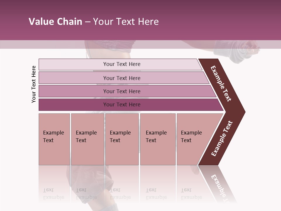 Style Moving Exercizing PowerPoint Template