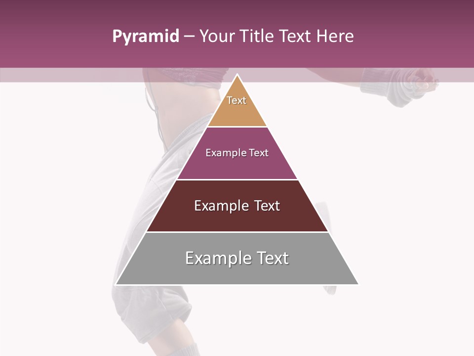 Style Moving Exercizing PowerPoint Template
