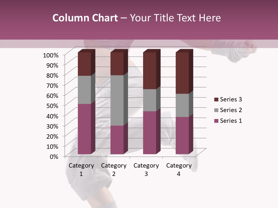 Style Moving Exercizing PowerPoint Template