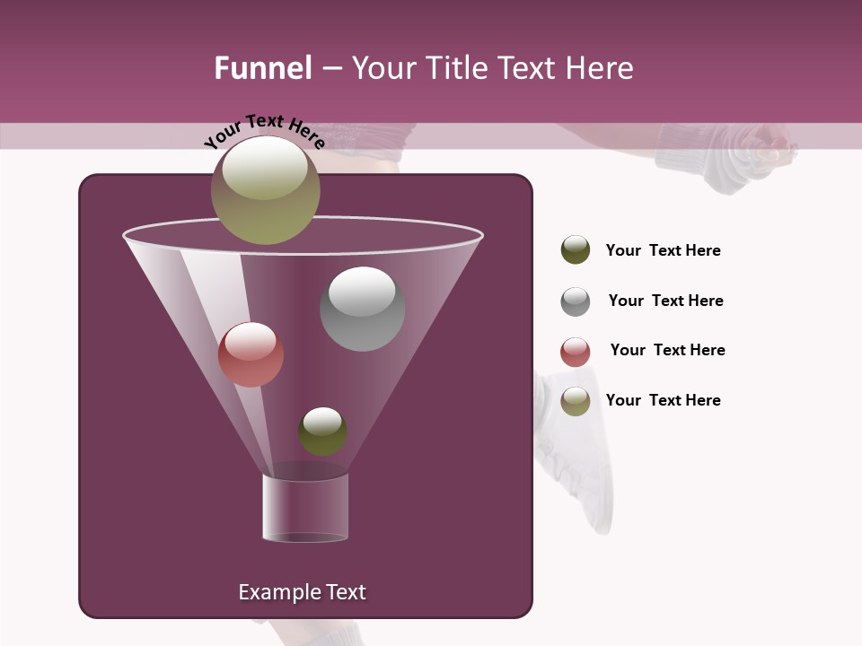 Style Moving Exercizing PowerPoint Template