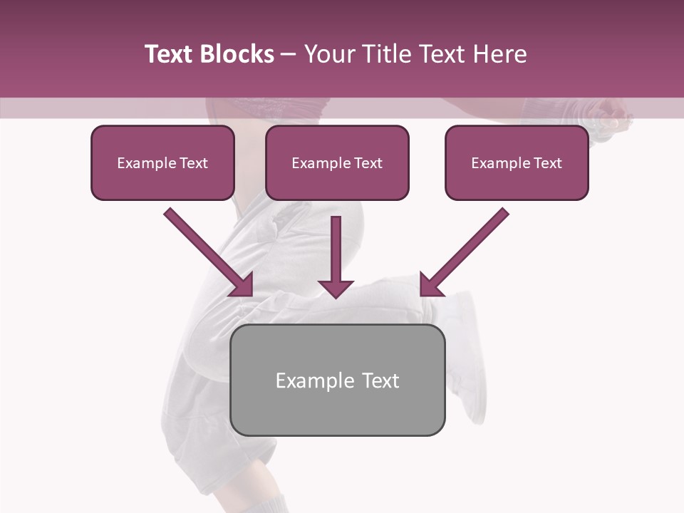 Style Moving Exercizing PowerPoint Template