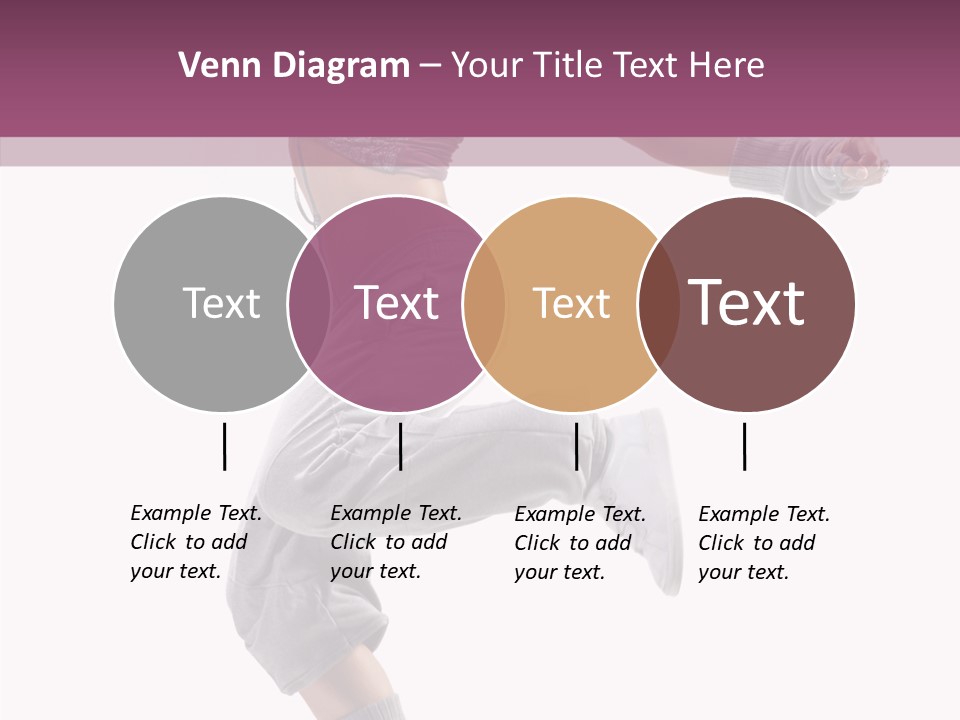 Style Moving Exercizing PowerPoint Template
