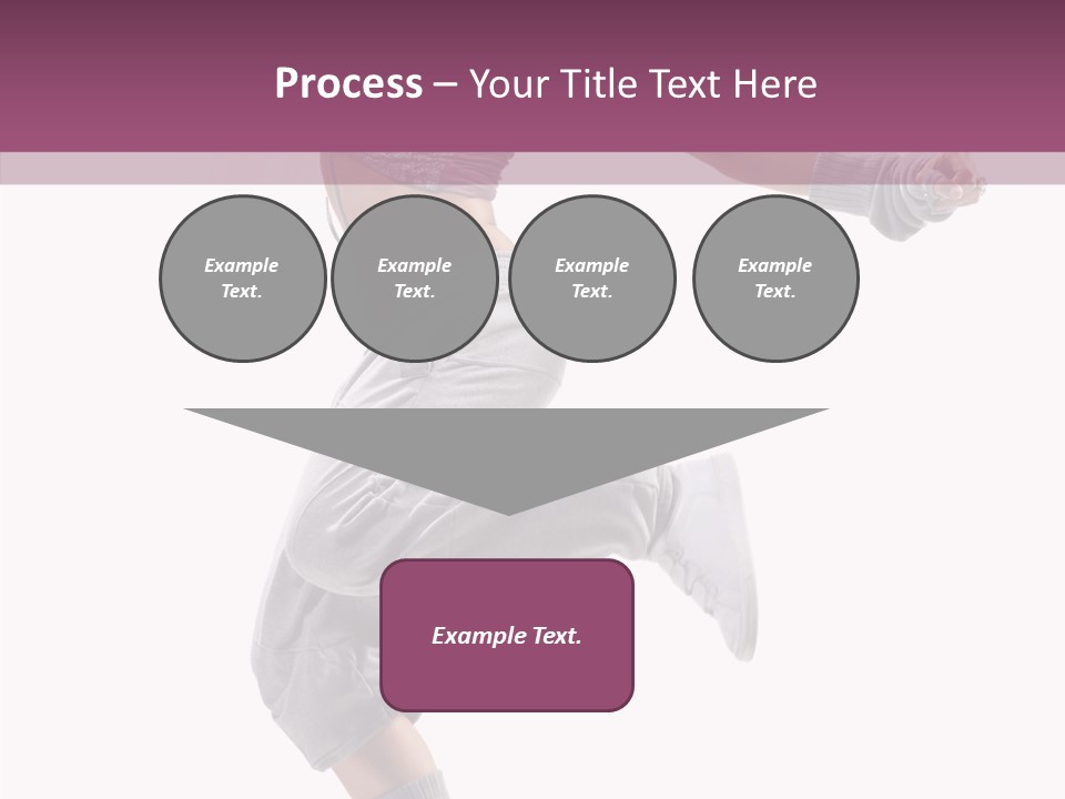 Style Moving Exercizing PowerPoint Template