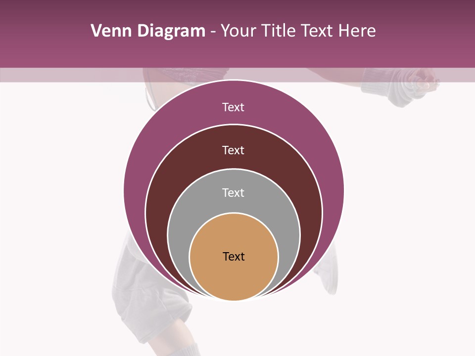 Style Moving Exercizing PowerPoint Template
