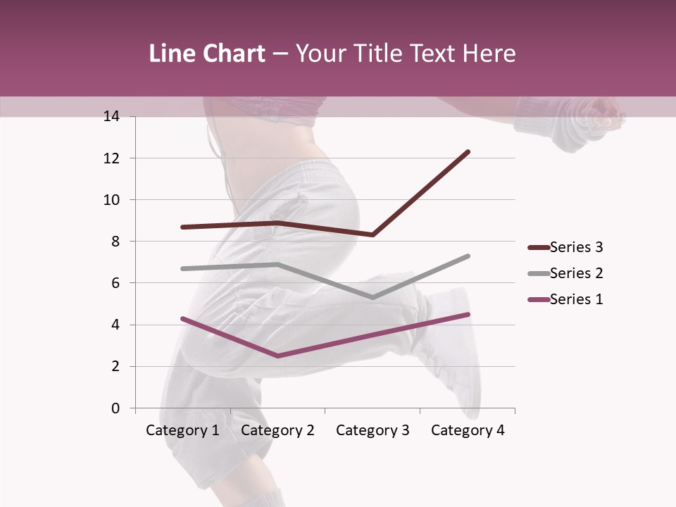 Style Moving Exercizing PowerPoint Template