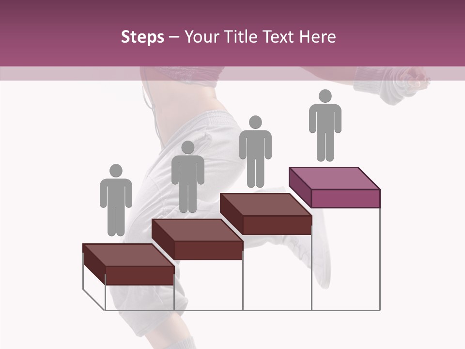 Style Moving Exercizing PowerPoint Template