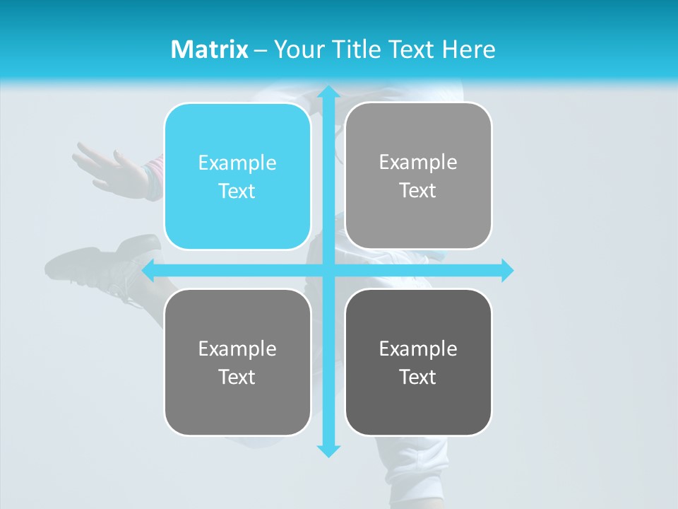 Fitness Female Girl PowerPoint Template