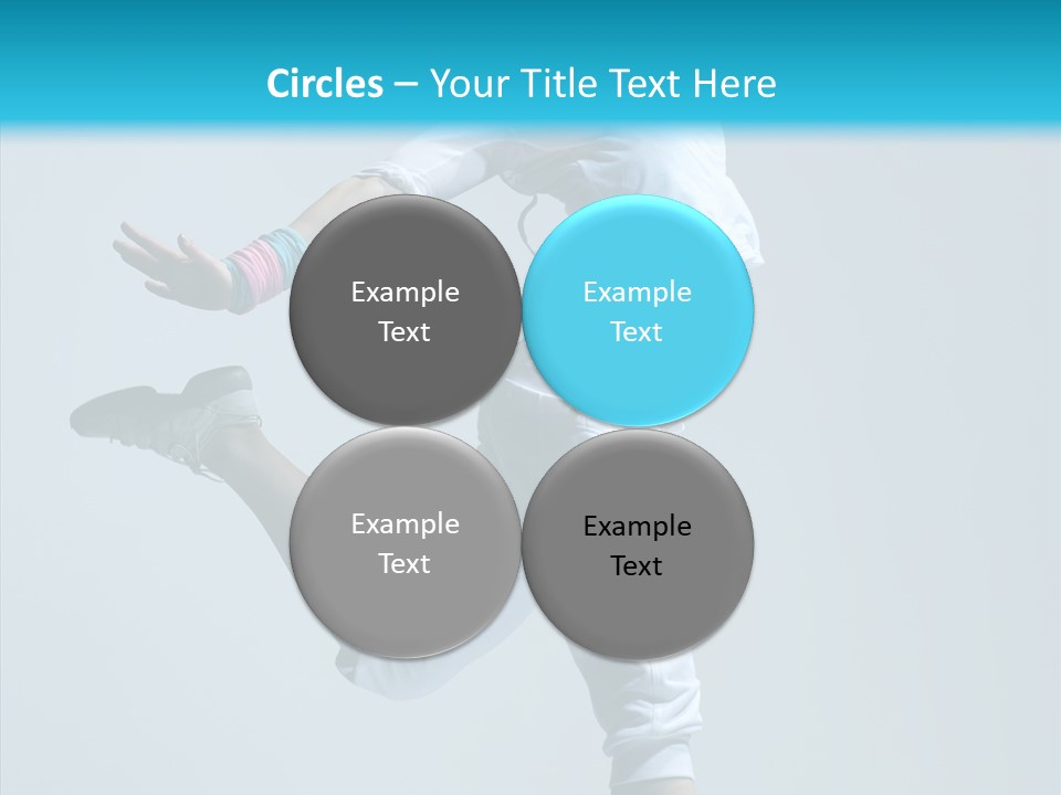 Fitness Female Girl PowerPoint Template